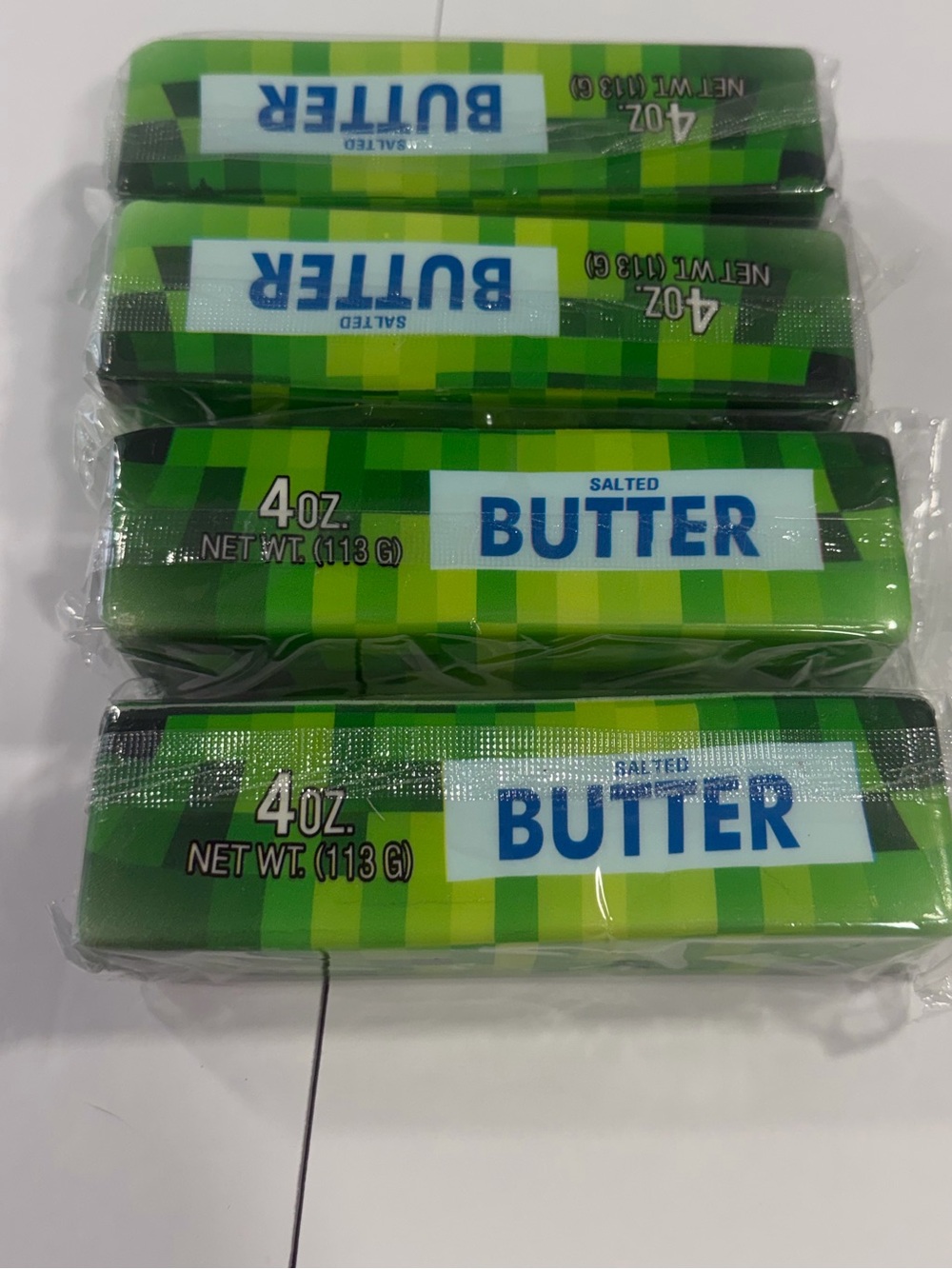 Slow Rising Multicolored Green Butter Single Stick